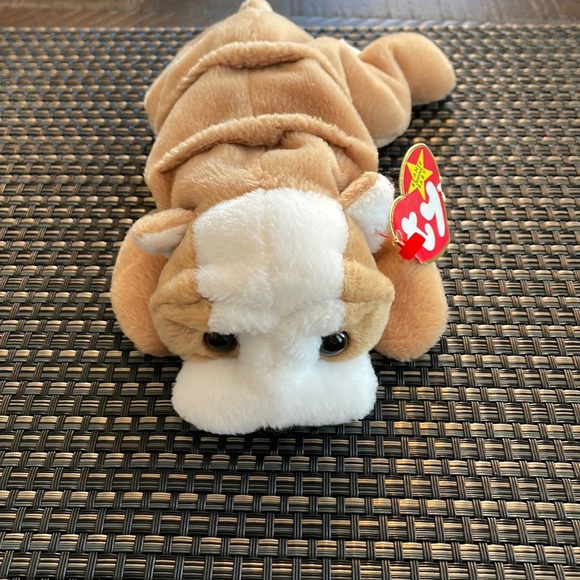 Beanie Babies Other - 💜4/$35💜 Wrinkles the Bulldog Beanie Baby
